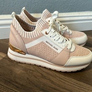 Michael Kors Rose Gold Sneakers